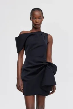 Acler Eddington Mini Dress Black Size 8 for rent on The Volte - image 2