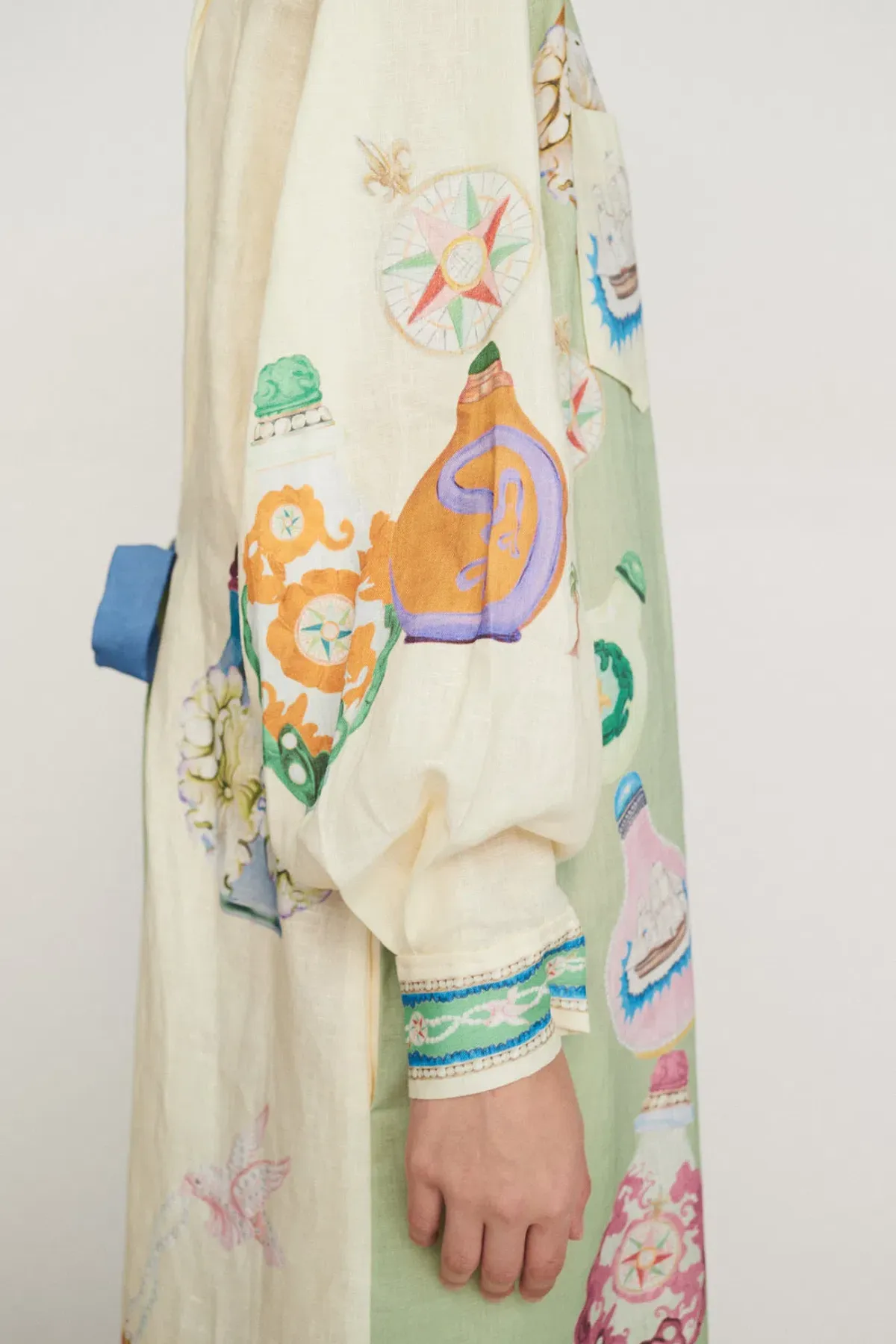 Alemais Elixir Shirtdress Print Size 8 - Image 5