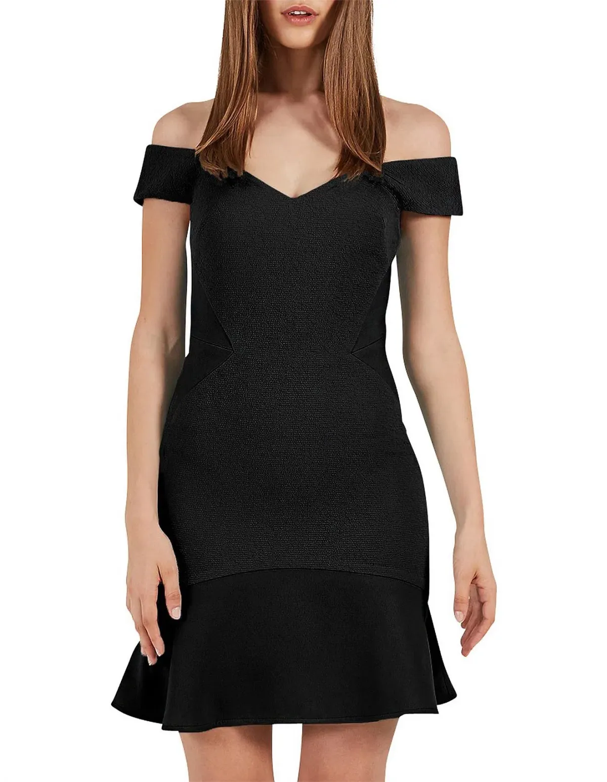 Rebecca Vallance Anise Mini Dress Black Size 6 - Image 1