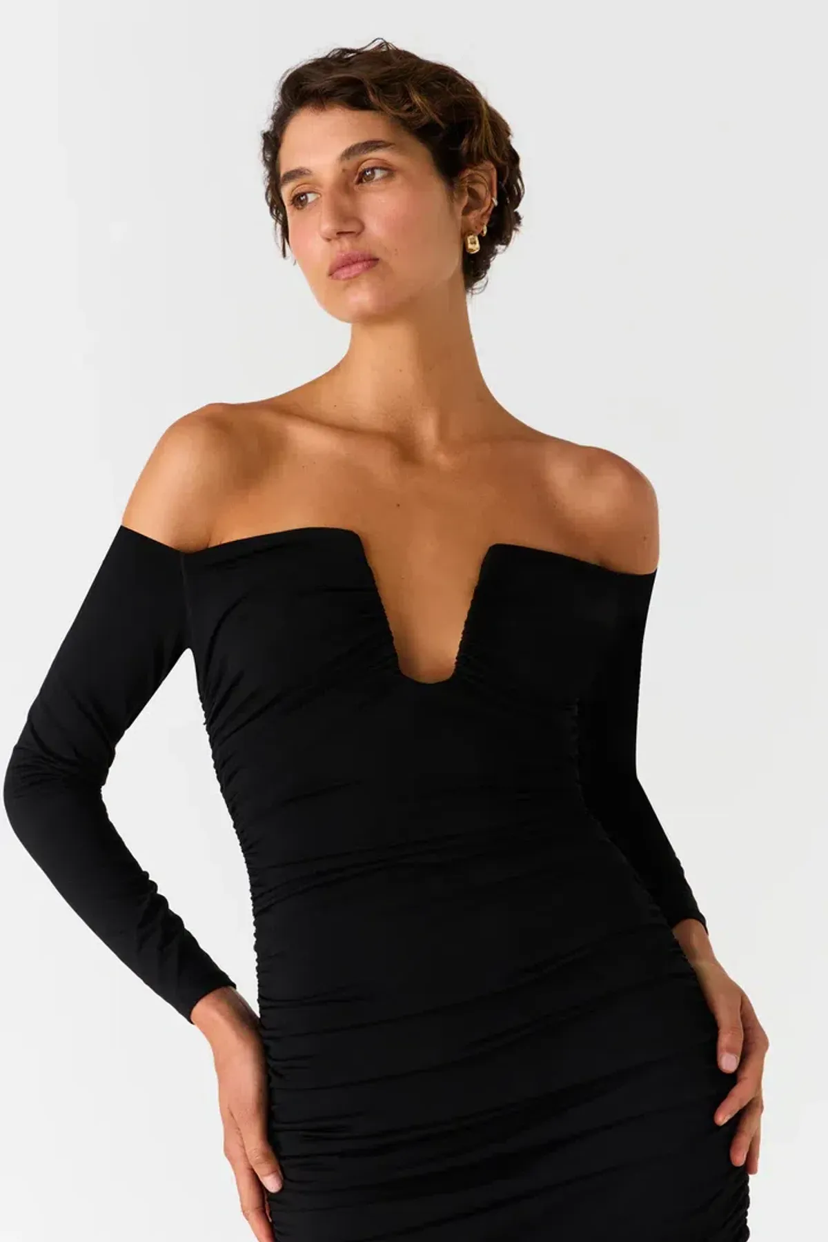 MISHA Raelynn Dress Black Size 10 - Image 2