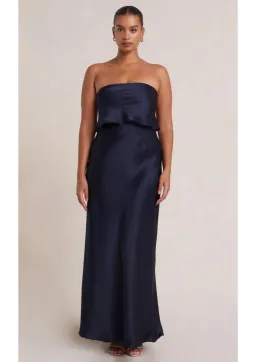 Bec & Bridge The Dreamer Overlay Dress Navy Size 12 for rent on The Volte - image 1