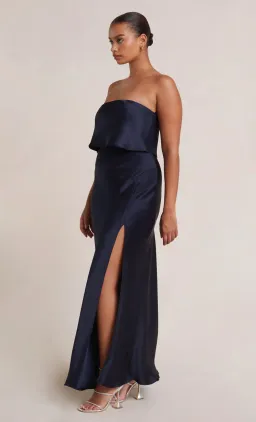 Bec & Bridge The Dreamer Overlay Dress Navy Size 12 for rent on The Volte - image 2