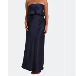 Bec & Bridge The Dreamer Overlay Dress Navy Size 12 for rent on The Volte - image 3