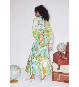 Alemais Atlas Shirtdress Print Size AU 14 for rent on The Volte - image 3