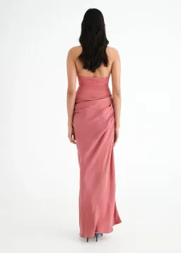 Benni Gina Maxi Dress Rose Pink Size 4 for rent on The Volte - image 2