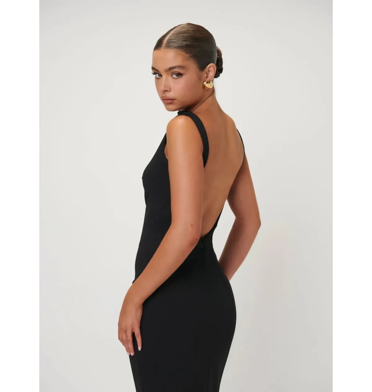 Effie Kats Verona Gown Black Size M / AU 10 - Image 3