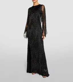 Rachel Gilbert Arlie Gown Black Size 3 / AU 12 for rent on The Volte - image 1