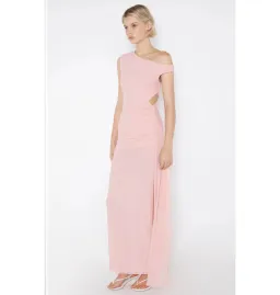 Bec & Bridge Victoria Asym Dusty Pink Size AU 8 for rent on The Volte - image 2