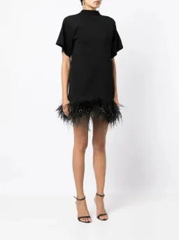 Rachel Gilbert Rita Mini Dress Black Size M / AU 12 for rent on The Volte - image 1
