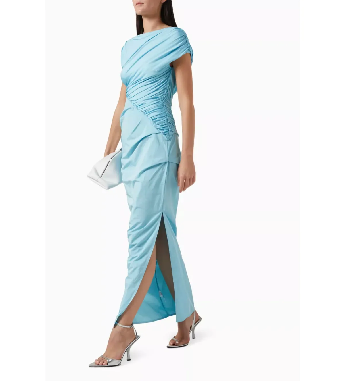  Paris Georgia Kaya Dress Blue Size 6  - Image 3