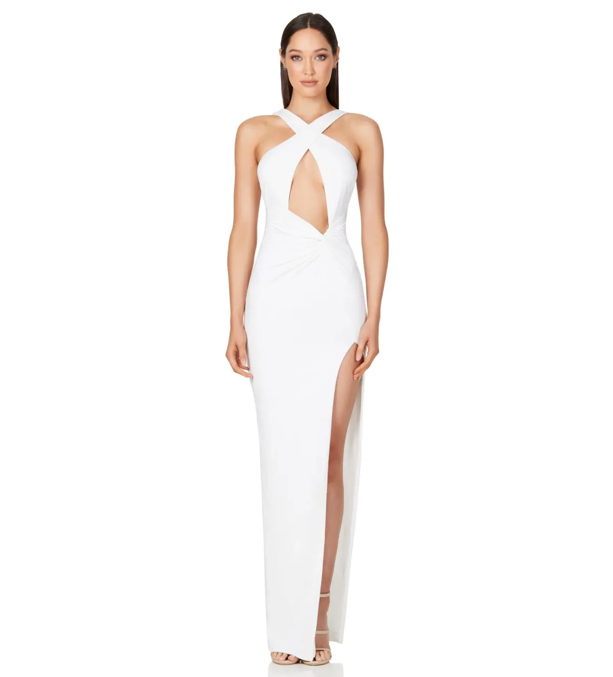 Nookie Belisse Gown White Size S/Au 8 - Image 1