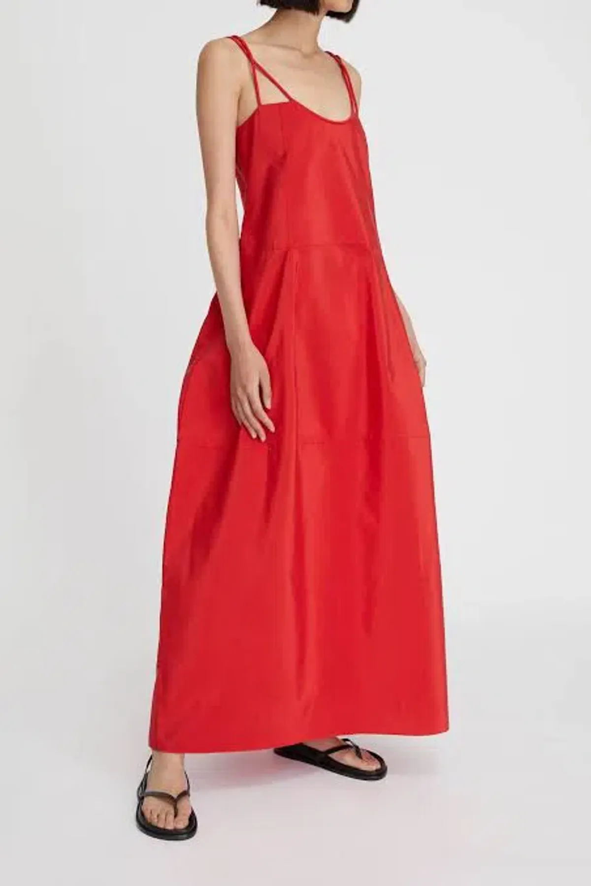 Lee Mathews Peony Maxi Dress in Red Size 2 / AU 10 - Image 6