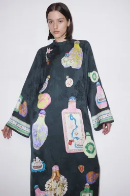 Alemais Royal Midi Dress Print Size AU 14 for rent on The Volte - image 4