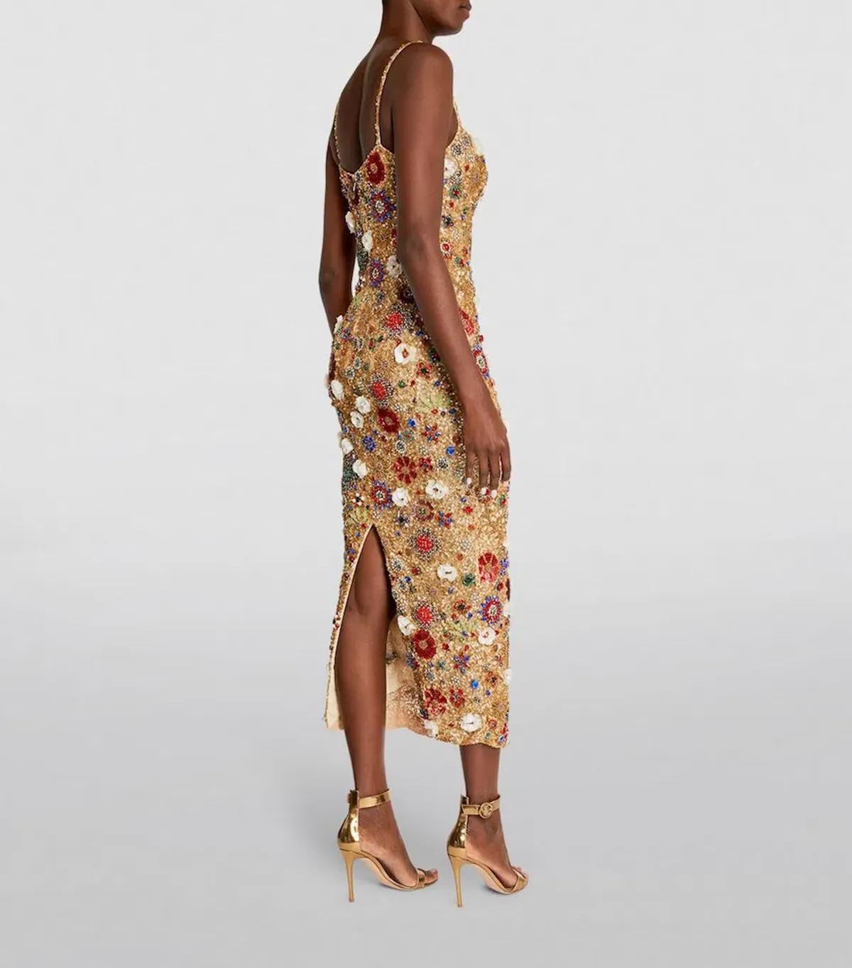 Rachel Gilbert Francesca Gown Dress Gold Size 0 / AU 6 - Image 5