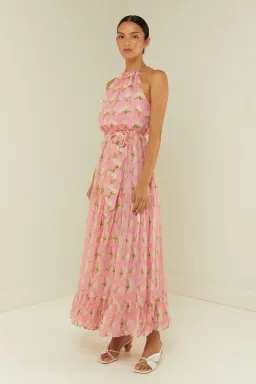 Palm Noosa Bluebell Dress in Pink Diamond Hydrangea Size 8 for rent on The Volte - image 5
