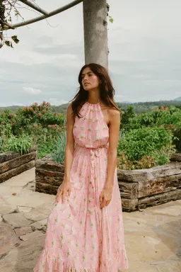 Palm Noosa Bluebell Dress in Pink Diamond Hydrangea Size 8 for rent on The Volte - image 7
