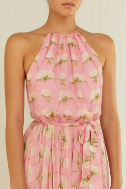 Palm Noosa Bluebell Dress in Pink Diamond Hydrangea Size 8 for rent on The Volte - image 4
