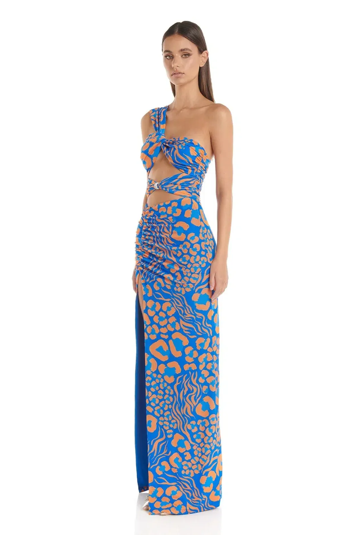Eliya The Label Natalie Maxi Dress in Blue Size 8 - Image 4