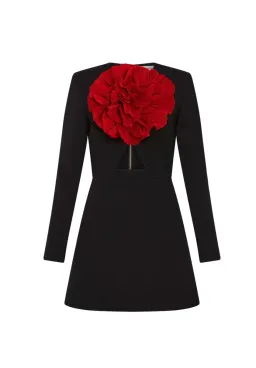 Rebecca Vallance Rhosen Mini Dress Black Size 8 for rent on The Volte - image 3