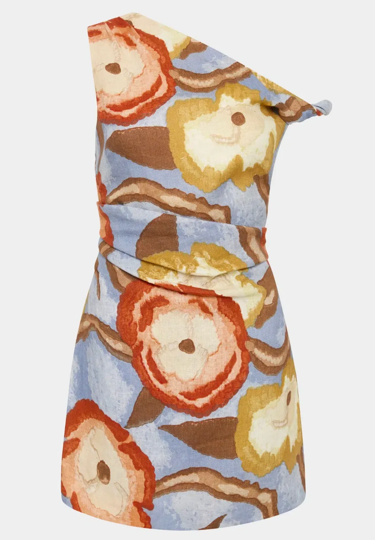 Sir The Label Avery Twist Mini Dress Camellia Floral Print Size 10 - Image 6