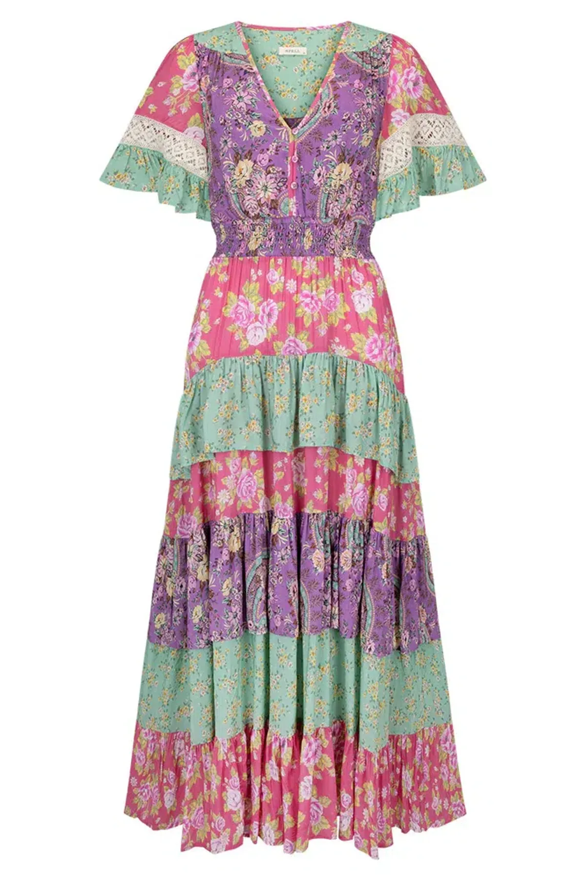 Spell Melody Ra-Ra Gown Multi Size S/Au 8 - Image 2