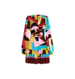 Rebecca Vallance Bastille Mini Dress Multi Size AU 12  for rent on The Volte - image 4