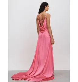 Leo Lin Melodie Gown Watermelon Size AU 16 for rent on The Volte - image 3