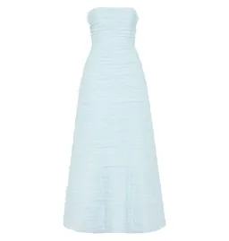 Aje Soundscape Maxi Dress Baby Blue Size AU 12 for rent on The Volte - image 4