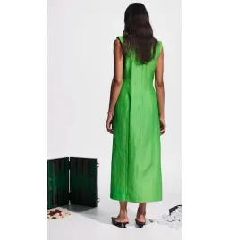Alemais Dazzle Midi Dress Green Size AU 8 for rent on The Volte - image 3
