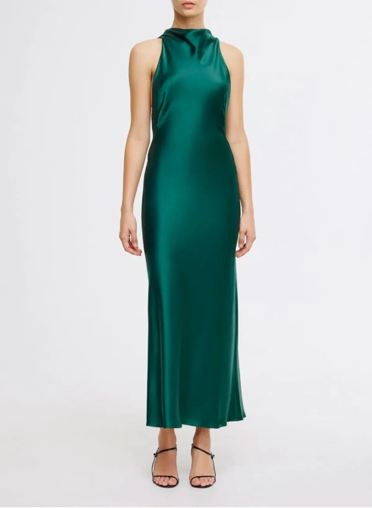 Acler Cadell Cadell Midi Dress Emerald Size 6 - Image 4