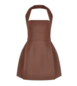 Odd Muse The Ultimate Muse Structured Mini Dress Chocolate Size 10  for rent on The Volte - image 4