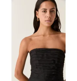 Aje Soundscape Maxi Dress in Black Size AU 10 for rent on The Volte - image 2
