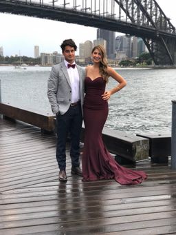 Elle Zeitoune Arianna Gown - Wine for rent on The Volte - image 4