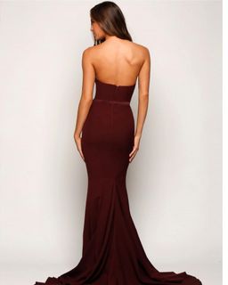 Elle Zeitoune Arianna Gown - Wine for rent on The Volte - image 3