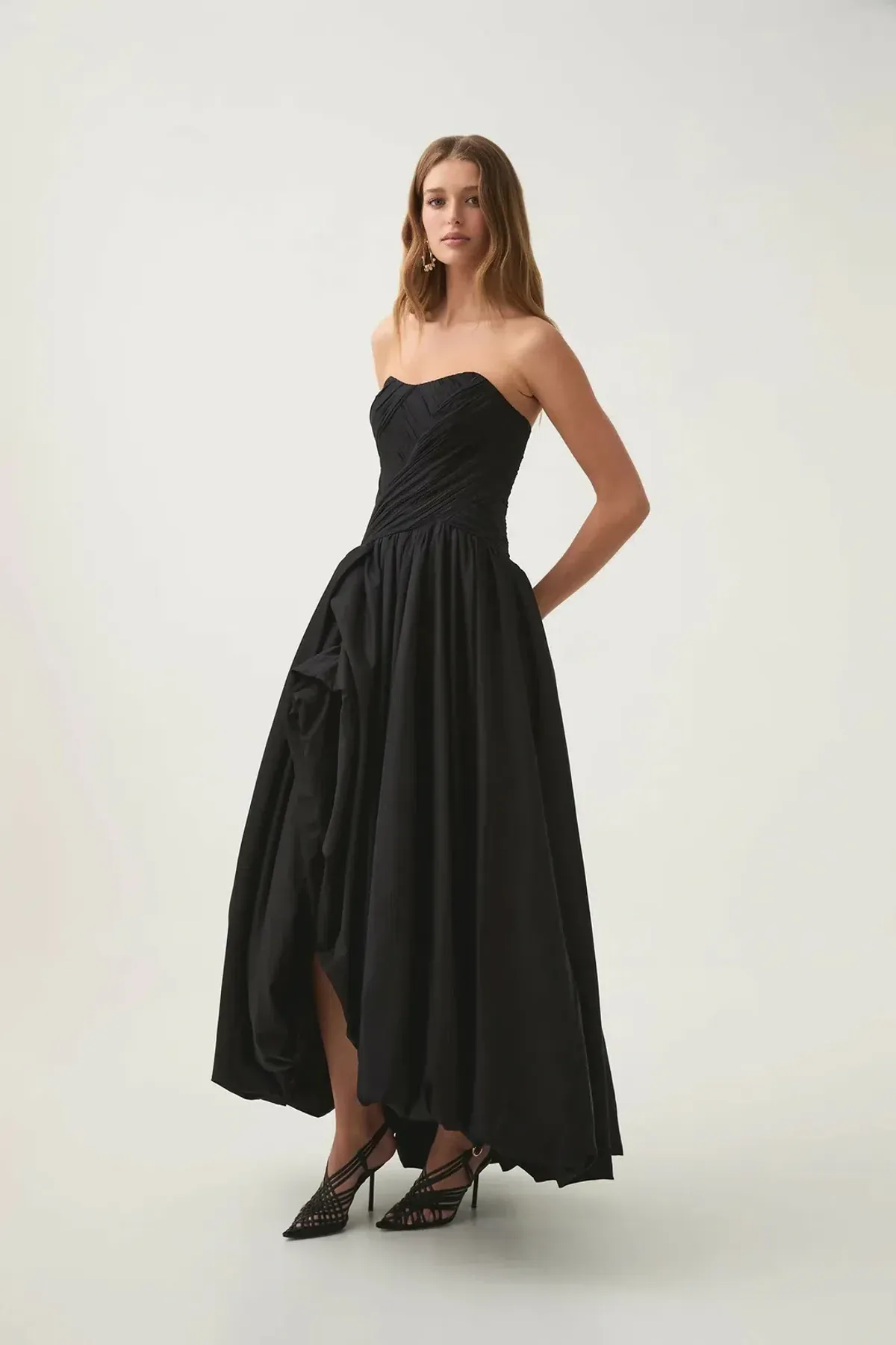 Aje Spatial Maxi Dress Black Size AU 16 - Image 3