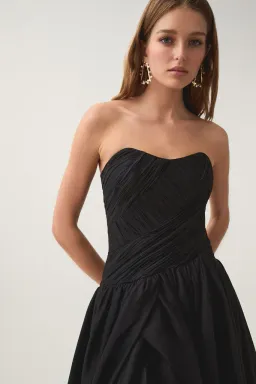 Aje Spatial Maxi Dress Black Size AU 16 for rent on The Volte - image 2
