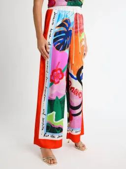 Sheike Rio Scarf Top and Pants Set Print Size 6 for rent on The Volte - image 4