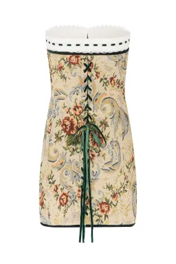 With Jean Sabrin Mini Dress in Tabi Size M / AU 10 for rent on The Volte - image 2