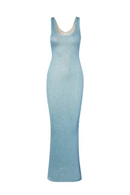 Asta Resort Ana Dress Sequin Blue Size XS / AU 6 for rent on The Volte - image 3