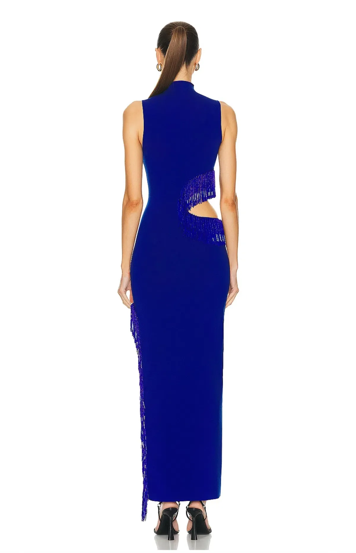 Galvan Beaded Nova Dress in Ocean Size S / AU 8 - Image 3