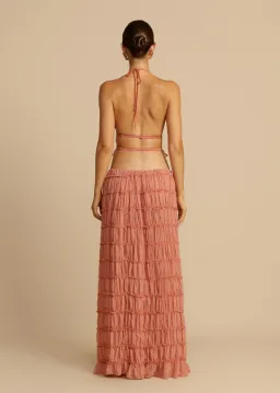 Arcina Ori Juliette Halter Set Peach Size S / AU 6-10 for rent on The Volte - image 3