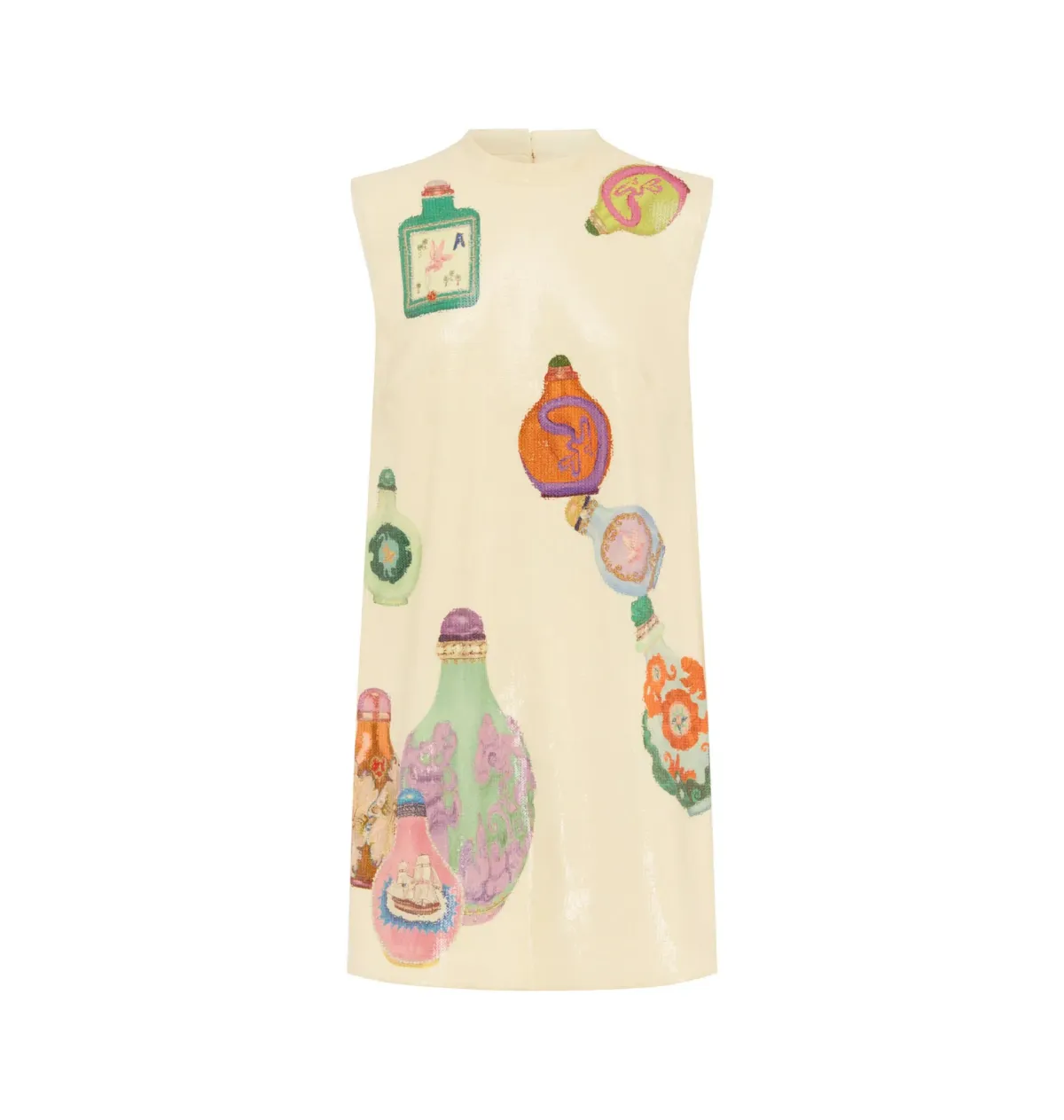 Alemais Chesca Mini Dress Print Size AU 8 - Image 3