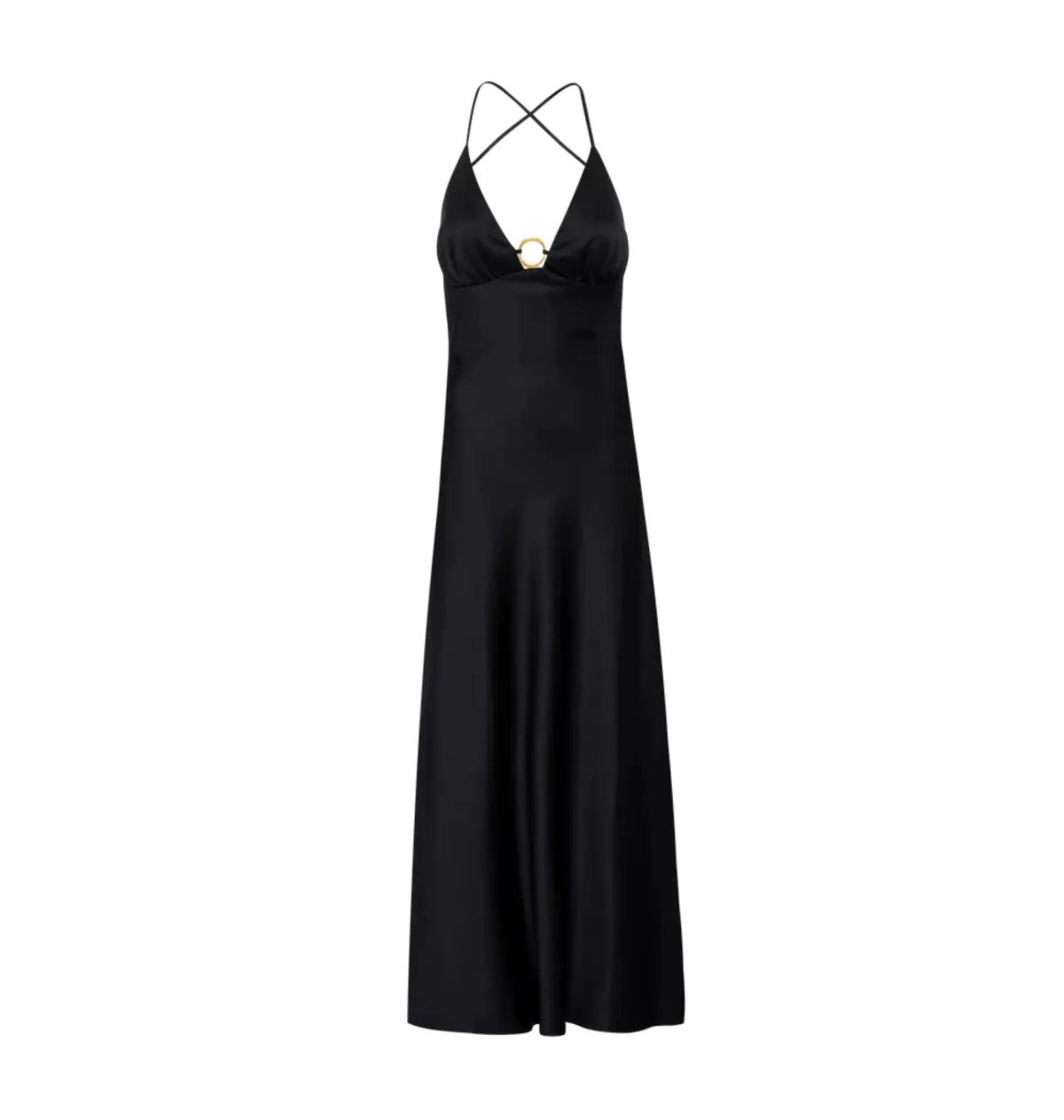 Manning Cartell Liquid Asset Slip Dress Black Size AU 12 Fits 10-12 - Image 5