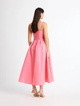 SHEIKE Jackie Midi A-Line Dress Pink Size 6 for rent on The Volte - image 3
