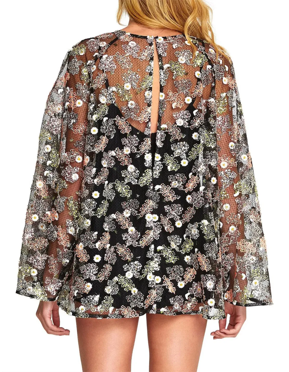Alice McCall Celestial Creature Swing Mini Dress Floral Size 8 - Image 3