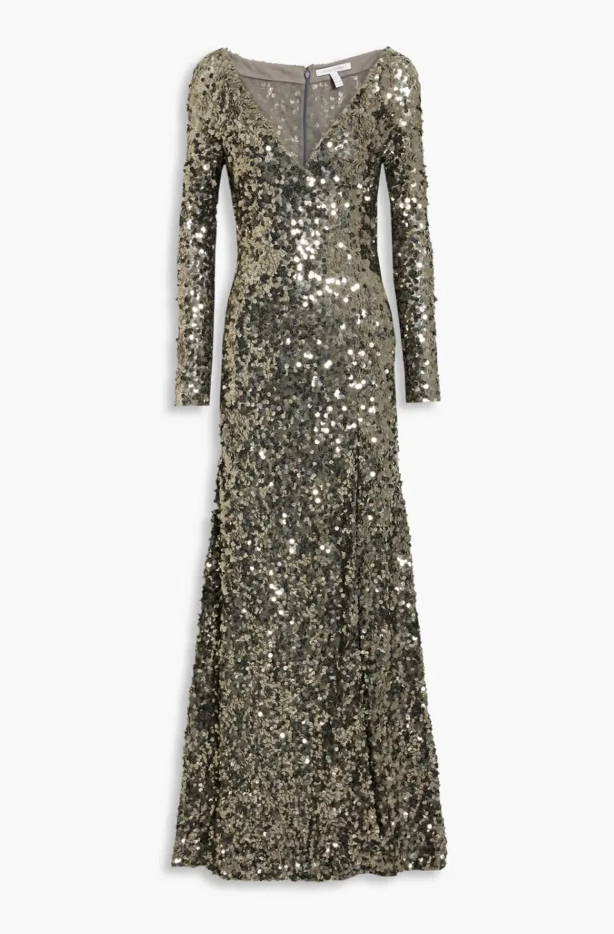 Rachel Gilbert Fleur Gown Gunmetal 2/AU10 - Image 3