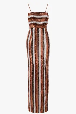 Rachel Gilbert Titan Gown Sequin 3/AU12 for rent on The Volte - image 4