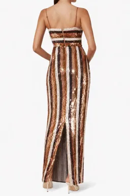 Rachel Gilbert Titan Gown Sequin 3/AU12 for rent on The Volte - image 3