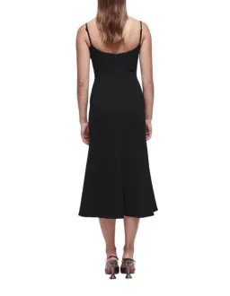 Rachel Gilbert Margot Midi Dress Black Size 4 / AU 14 for rent on The Volte - image 2