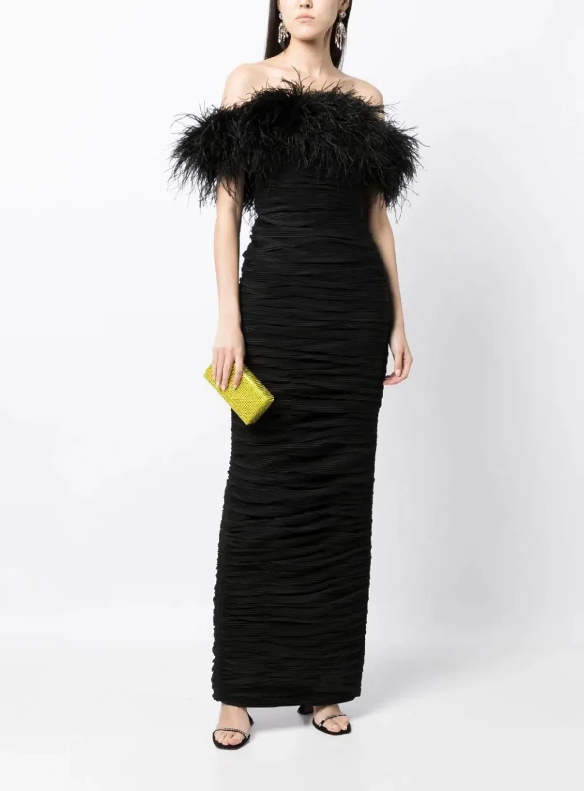 Rachel Gilbert Zion Gown Black Size 1 / AU 8 - Image 1